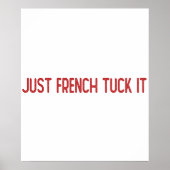 Poster Juste Français le tuck - Le tuck français (Devant)