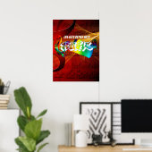 Poster Juste Jam Instrumental (Bureau à domicile)