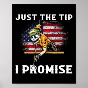 Poster Juste Le Conseil Je Promets Je Peux Billard Jouer