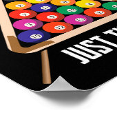 Poster Juste Le Conseil Jouer Salle De Piscine Drôle Bill (Coin)