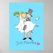 Poster Juste marié (Devant)