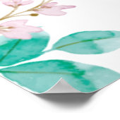 Poster Juste marié | Couples - Image arrière (Coin)