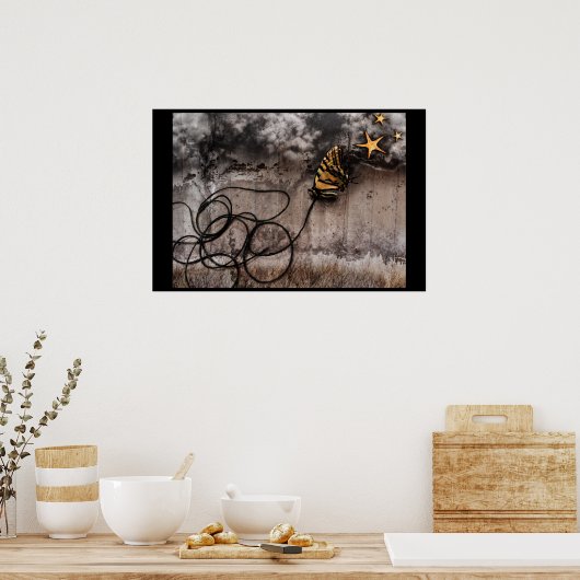 Poster juste pour toucher les étoiles (Cuisine)