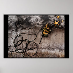 Poster juste pour toucher les étoiles