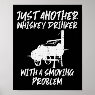 Poster Juste Un Autre Grill Barbecue Drôle Grillin Viande