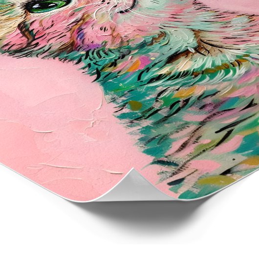 Poster Juste un 💗 bébé (Coin)