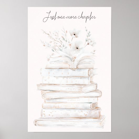 Poster Juste Un Chapitre De Plus Amateurs De Livre (Devant)