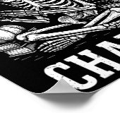 Poster Juste Un Chapitre De Plus Skeleton Lecteur Lecture (Coin)