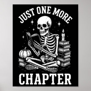 Poster Juste Un Chapitre De Plus Skeleton Lecteur Lecture