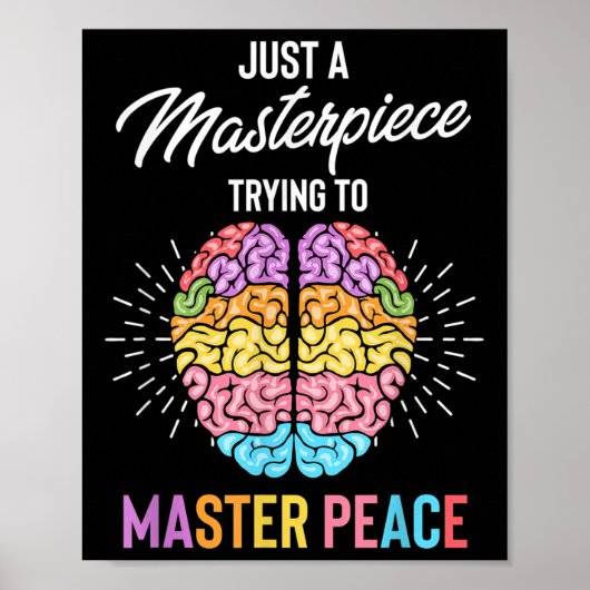 Poster Juste un chef-d'oeuvre de la sensibilisation à la (Devant)