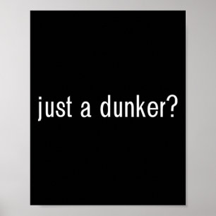 Poster JUSTE UN DUNKER Fun basket-ball