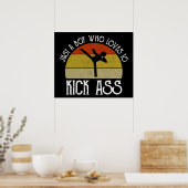 Poster Juste Un Garçon Qui Aime Donner Des Coups (Cuisine)