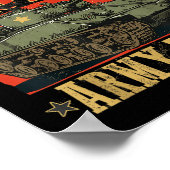 Poster Juste Un Garçon Qui Aime Les Chars D'Armée Une Chi (Coin)