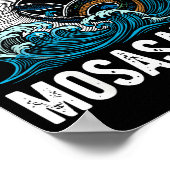 Poster Juste un garçon qui aime Mosasaurus (Coin)