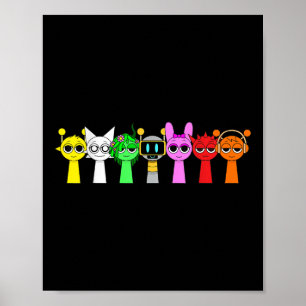 Poster Juste un garçon qui aime Sprunky drôle de jeu Spru