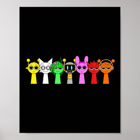 Poster Juste un garçon qui aime Sprunky drôle de jeu Spru (Devant)