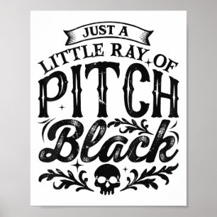 Poster Juste Un Petit Rayon De Pitch Black Saison Éffraya