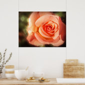 Poster Juste un rose (Cuisine)