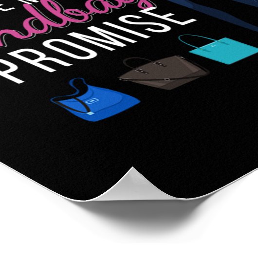 Poster Juste un sac à main de plus mode (Coin)