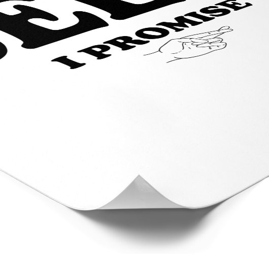 Poster Juste Une Bière De Plus Je Promets (Coin)