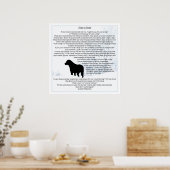 Poster Juste une citation de chien - Labrador noir - Poèm (Cuisine)