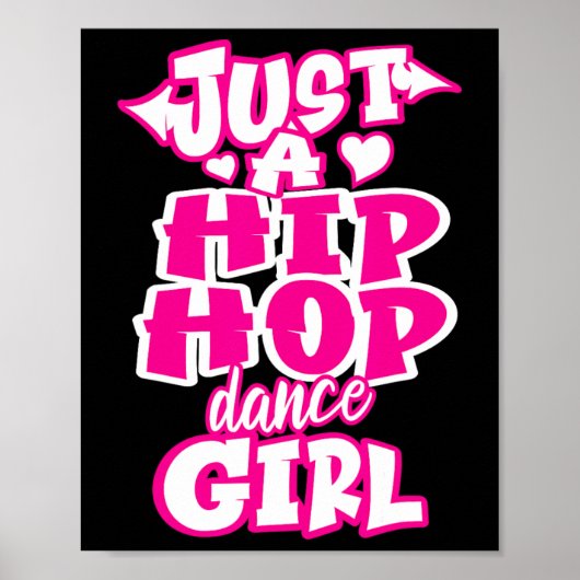 Poster Juste Une Danse Hip hop Danc Danc Danc Danc (Devant)