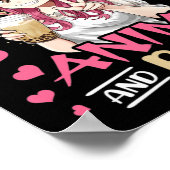 Poster Juste Une Fille Qui Aime Anime Et Boba Tea Gift Gi (Coin)