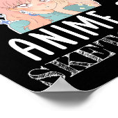 Poster Juste une fille qui aime Anime Et Sketching (Coin)