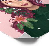 Poster Juste une fille qui aime la beauté de Noël (Coin)