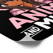 Poster Juste une fille qui aime l'Anime et la musique Bla (Coin)