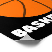 Poster Juste Une Fille Qui Aime Le Basketball - Mignonnes (Coin)