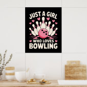 Poster Juste une fille qui aime le bowling (Cuisine)