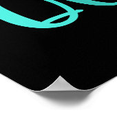 Poster Juste Une Fille Qui Aime Le Quilting Et Le Flamant (Coin)