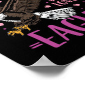 Poster Juste une fille qui aime les aigles (Coin)