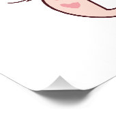 Poster juste une fille qui aime les chats (Coin)