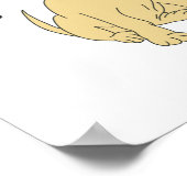 Poster Juste une fille qui aime les chiens (Coin)