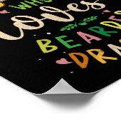 Poster Juste Une Fille Qui Aime Les Dragons Entraînés (Coin)