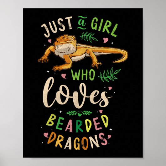 Poster Juste Une Fille Qui Aime Les Dragons Entraînés (Devant)