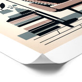 Poster Juste une fille qui aime les livres et le vin (Coin)