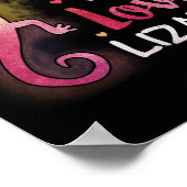 Poster Juste Une Fille Qui Aime Les Lizards (Coin)