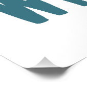 Poster Juste une fille qui aime les Wieners Dachshund Lov (Coin)