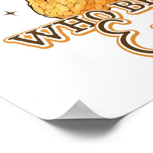 Poster Juste une fille qui apporte des livres partout (Coin)