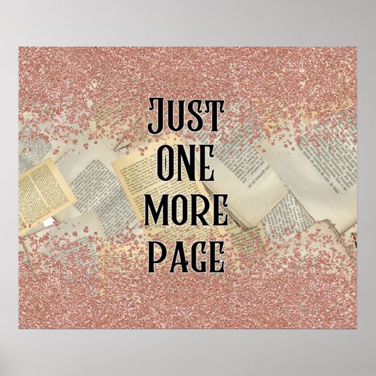 Poster Juste une page de plus (Devant)