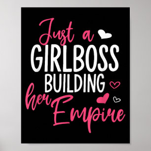 Poster Juste une patronne qui construit son empire femmes