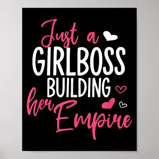 Poster Juste une patronne qui construit son empire femmes (Devant)