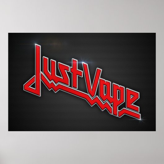 Poster Juste Vape (Devant)