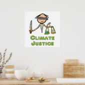 Poster Justice climatique (Cuisine)