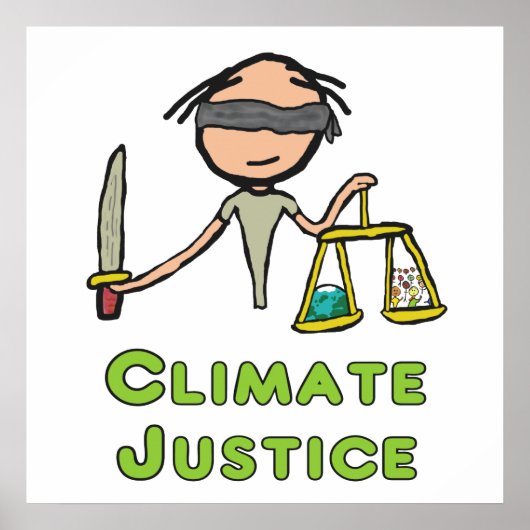 Poster Justice climatique (Devant)