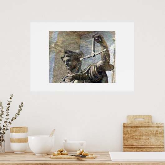 Poster Justice de la dame (Cuisine)