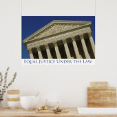Poster Justice égale en vertu de la loi (Cuisine)
